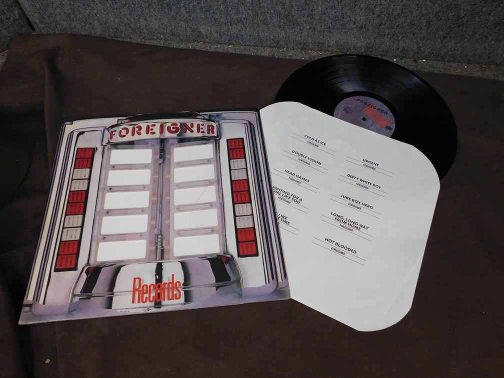Foreigner "Records" 33 LP Record Album