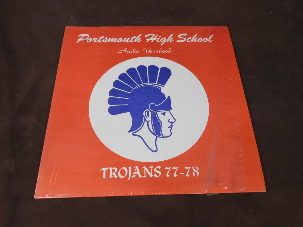 Portsmouth High School Audio Yearbook Trojans 77-78 33 LP Record Album