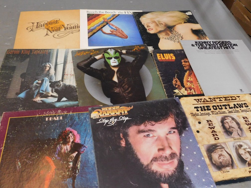 Lot of 33 LP Records in Fair Condition