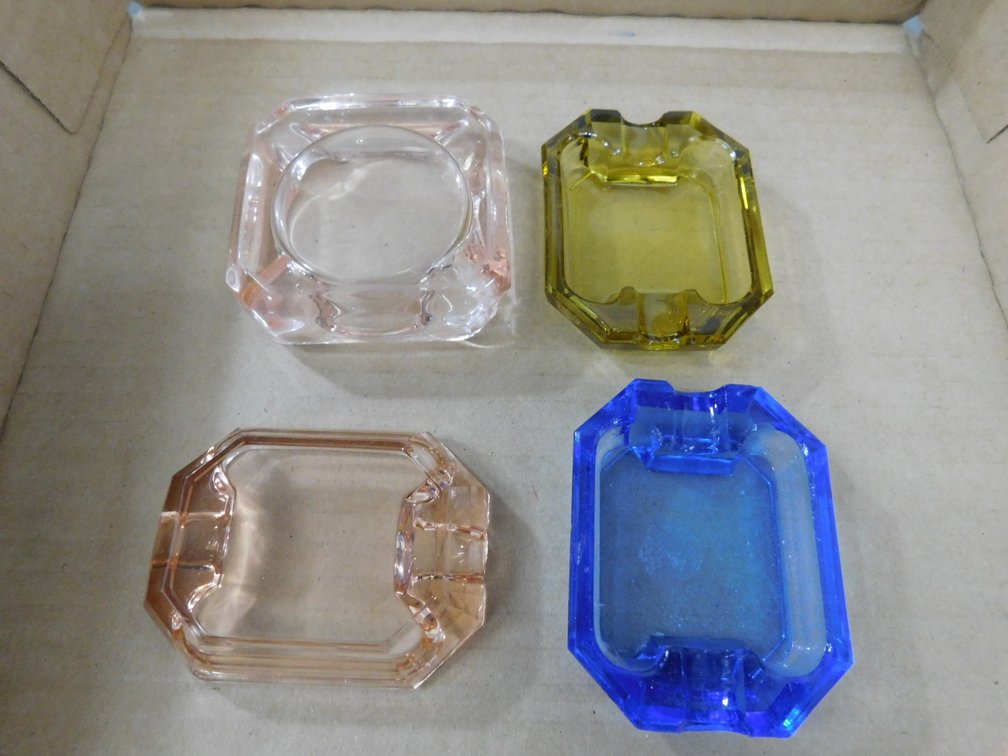 Vintage Art Deco Style Ashtrays