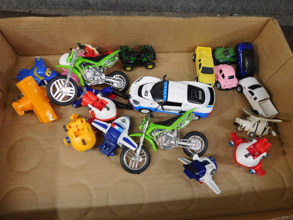 Assorted Toy Vehicles