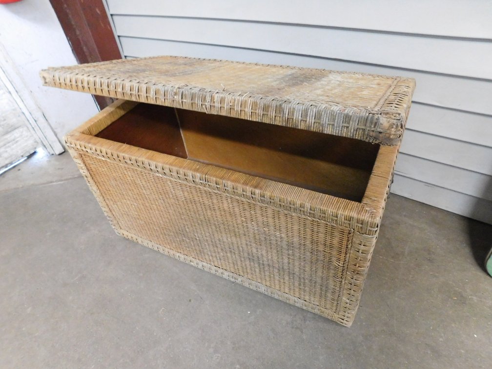 Wicker Trunk 36" x 20" x 20"
