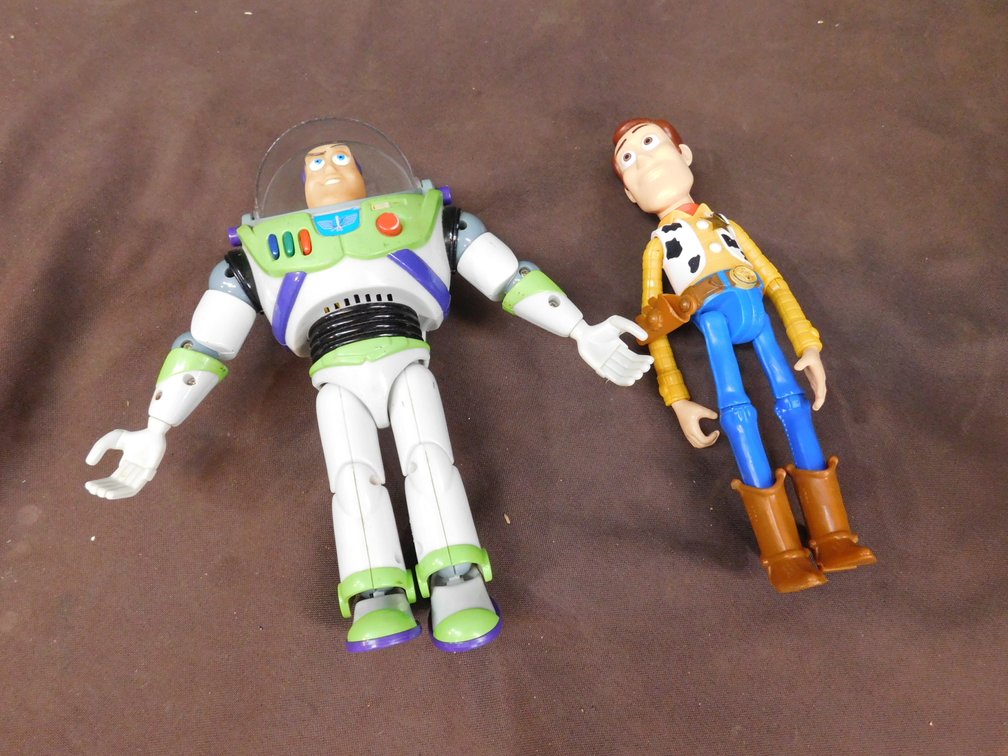 Buzz Light Year, Woody Toys