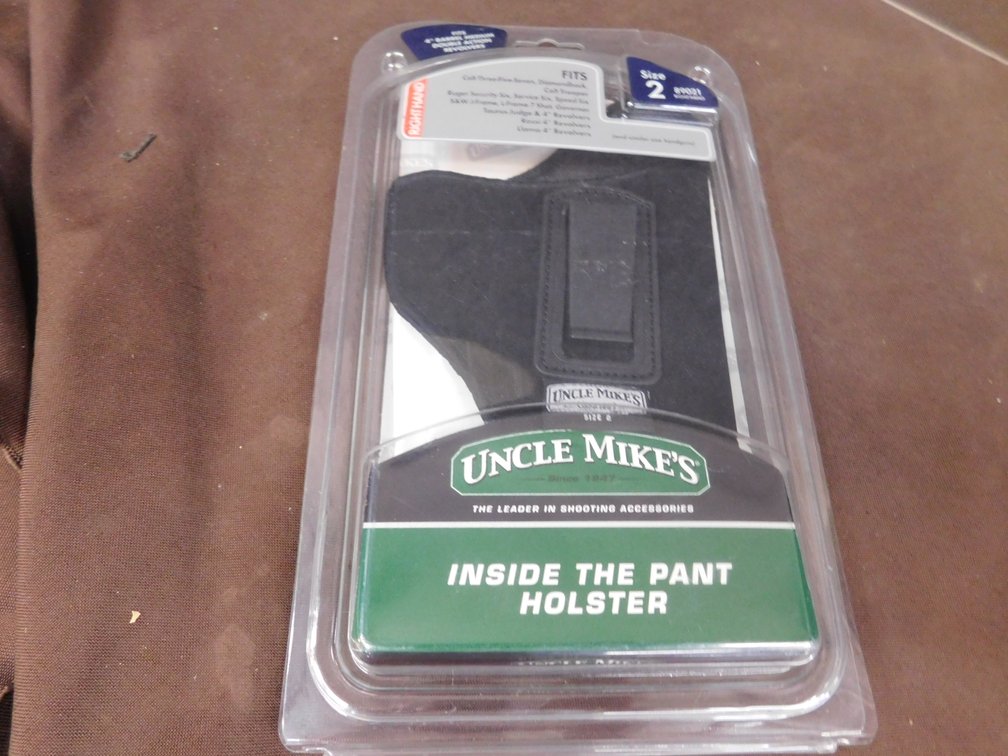 Uncle Mikes Inside The Pant Holster Size 2 Fits 4" Barrel, New