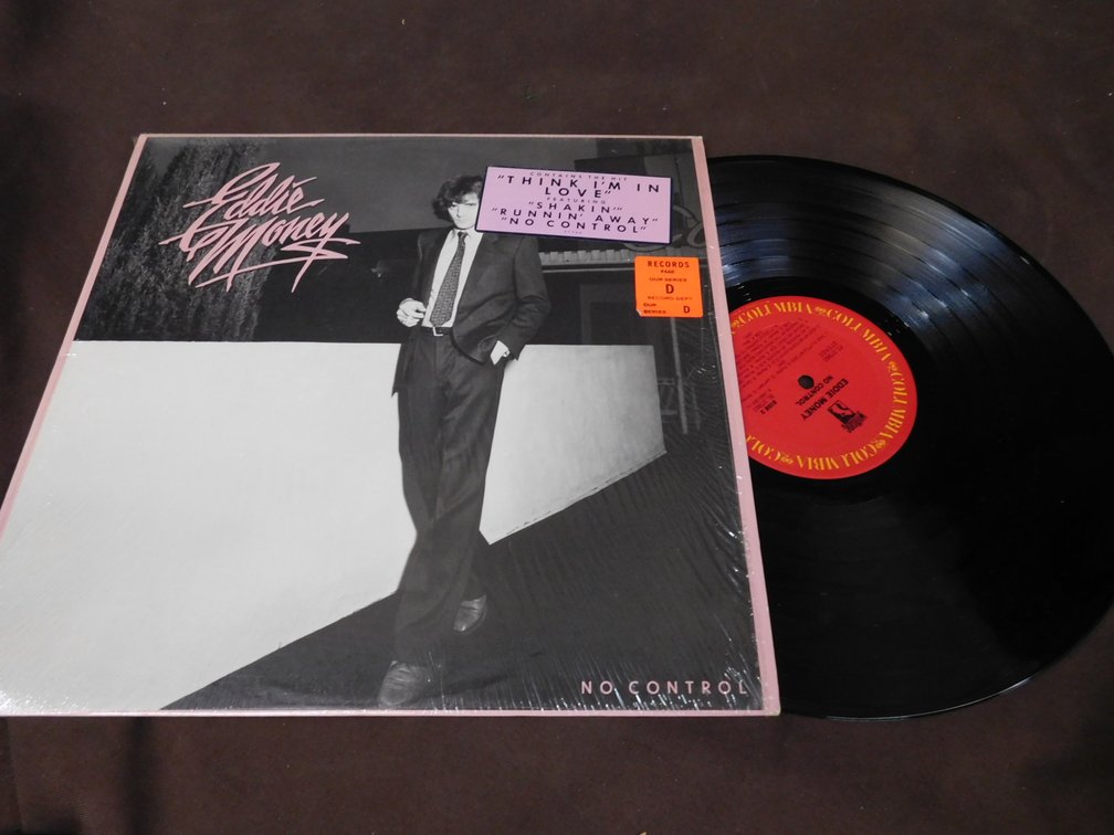 Eddie Money "No Control" 33 LP Record Album