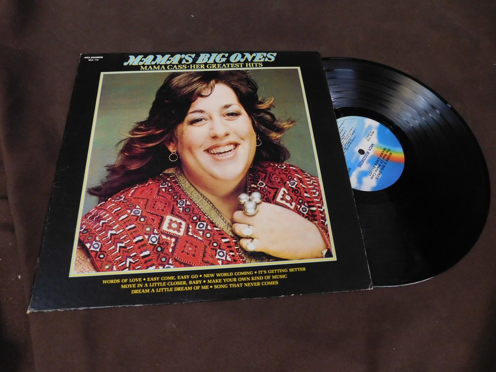 Mama Cass "Mama's Big Ones Her Greatest Hits" 33LP Record Album