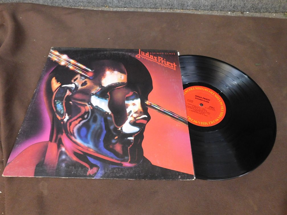 Judas Priest "Stained Glass" 33LP Record Album