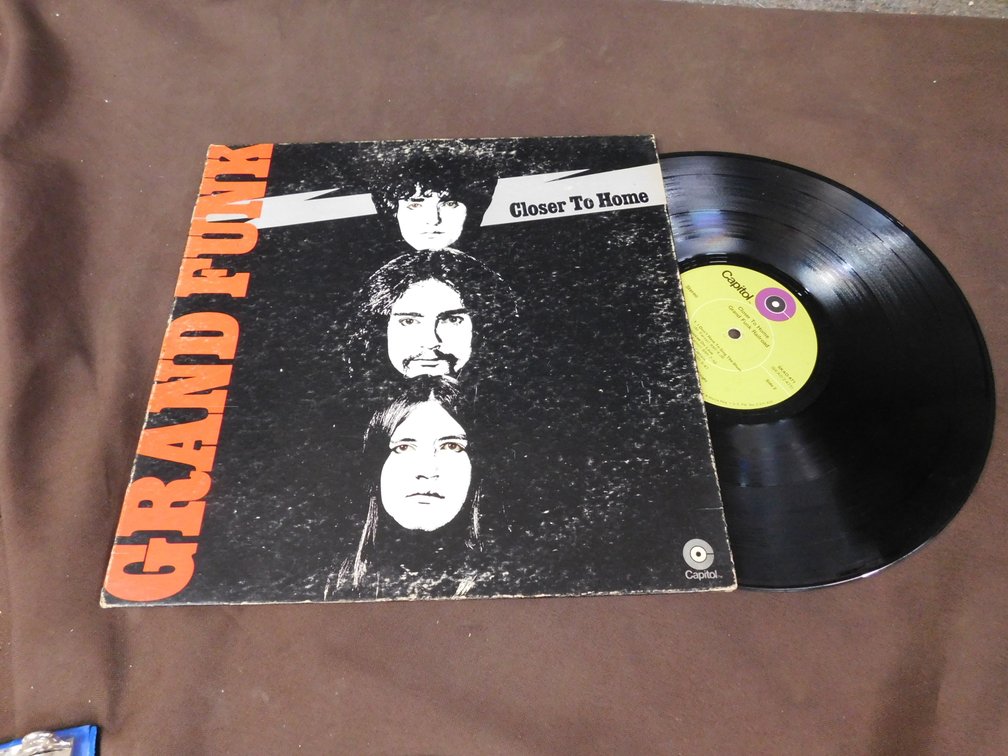 Grand Funk "Closer to Home" 33LP Record Album