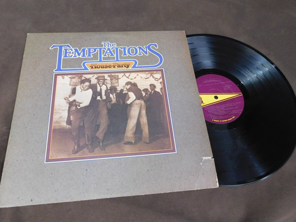 The Temptations "House Party" 33 LP Record Album