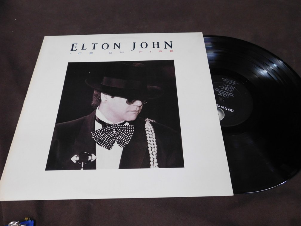 Elton John "Ice on Fire" 33 LP Record Album
