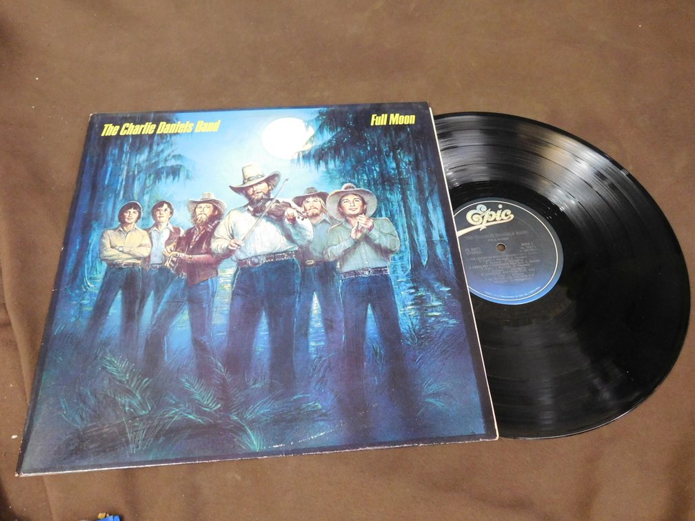 The Charlie Daniels Band "Full Moon" 33 LP Record Album