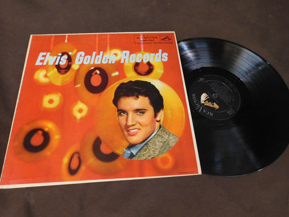 Elvis' Golden Records 33 LP Record Album