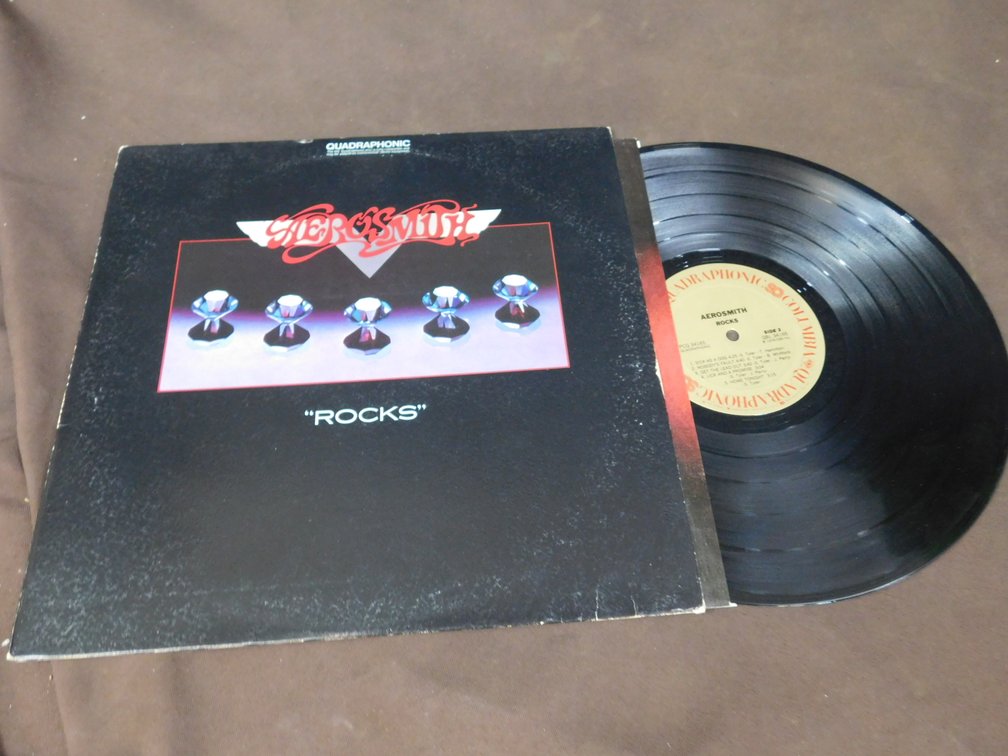 Aerosmith "Rocks" 33 LP Record Album