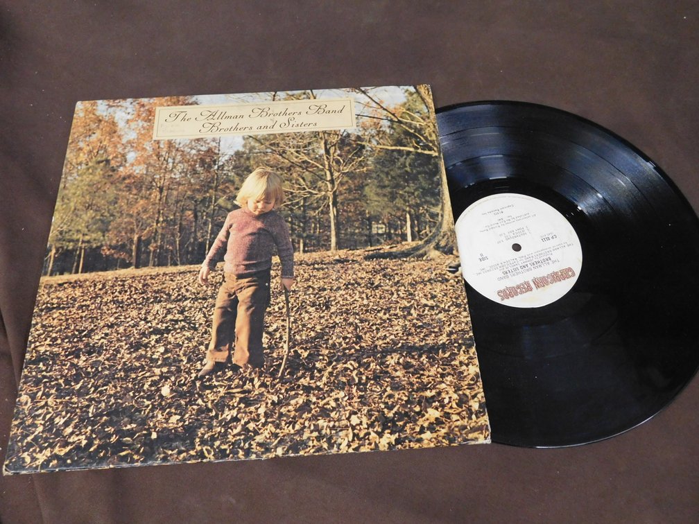 The Allman Brothers Band "Brothers and Sisters" 33 LP Record Album