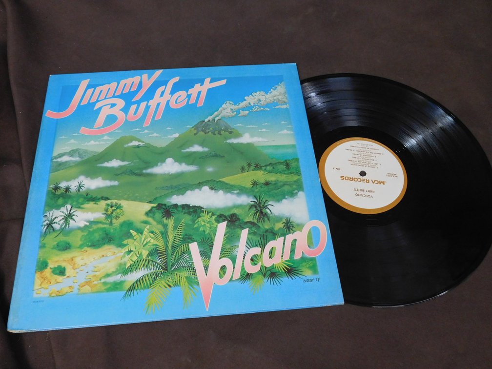 Jimmy Buffett "Volcano" 33 LP Record Album
