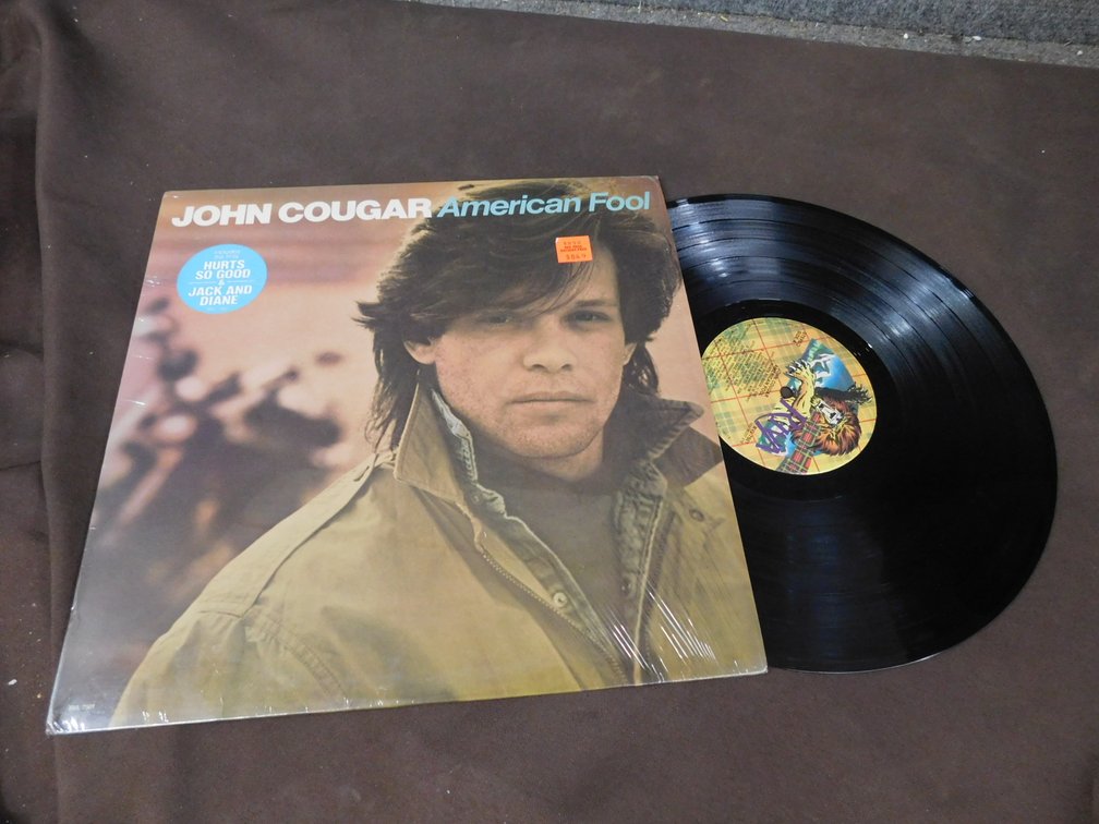 John Cougar "American Fool" 33 LP Record Album