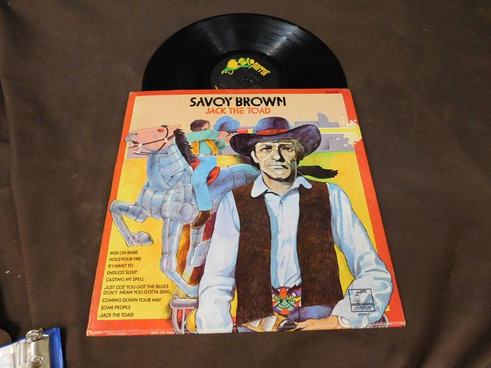 Savoy Brown "Jack the Toad" 33 LP Record Album