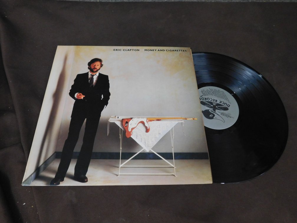 Eric Clapton "Money and Cigarettes" 33 LP Record Album