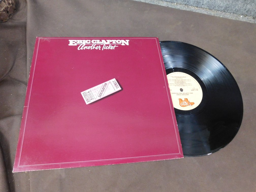Eric Clapton "Another Ticket" 33 LP Record Album