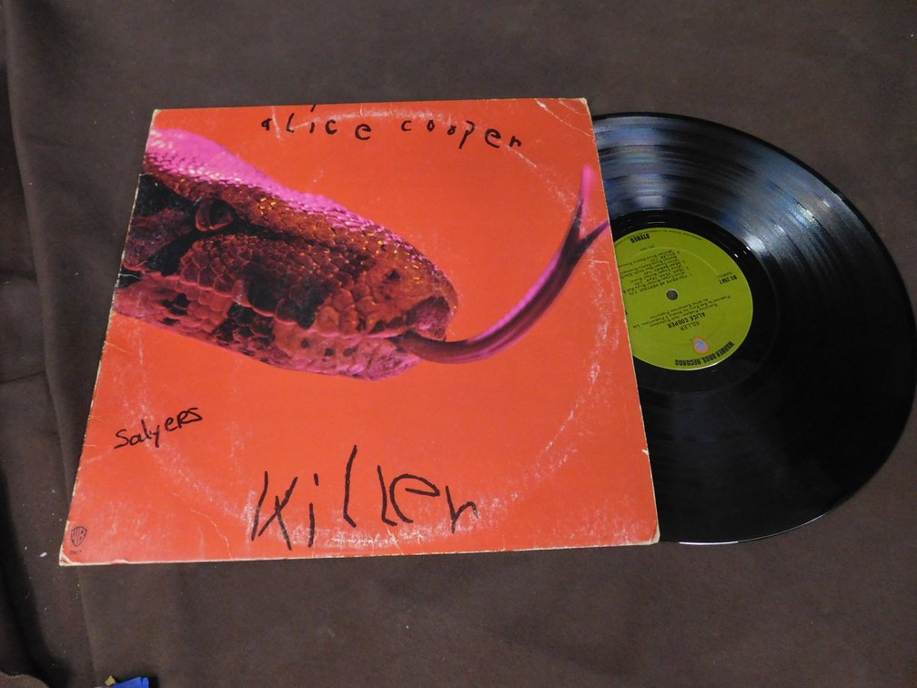 Alice Cooper "Killer" 33 LP Record Album