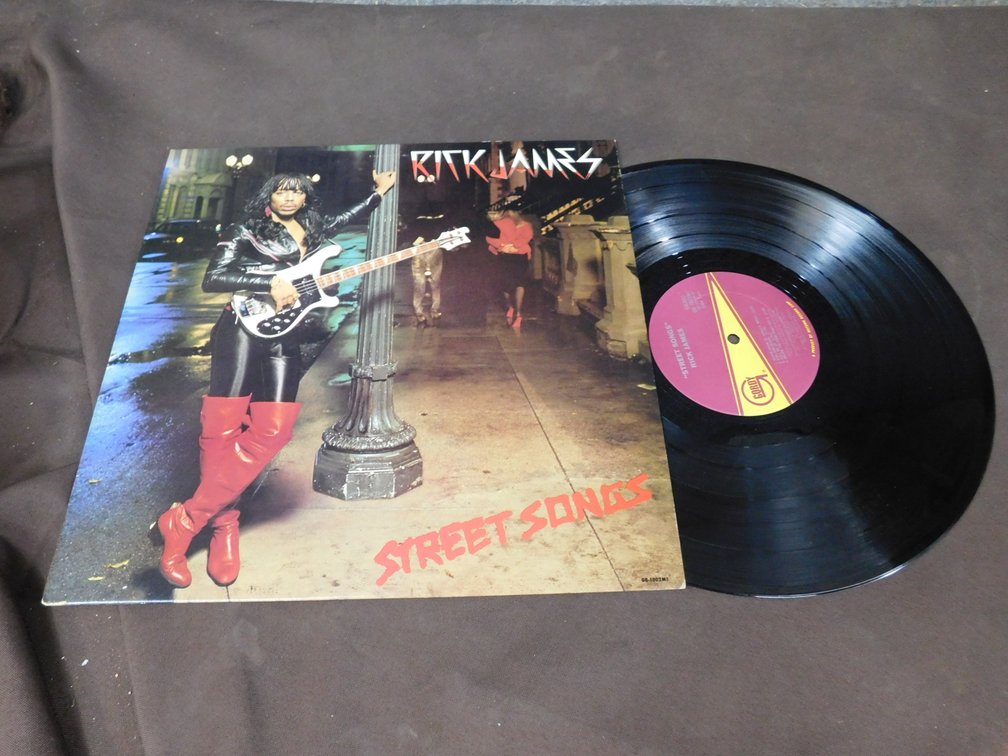 Rick James "Street Songs" 33 LP Record Album