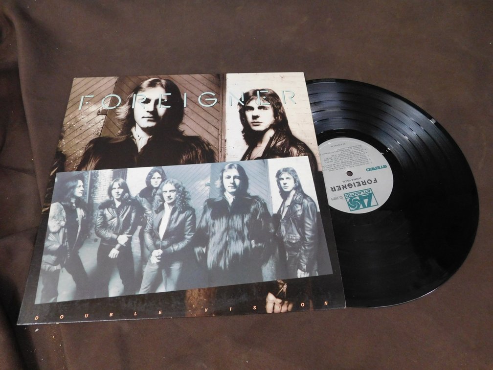 Foreigner "Double Vision" 33 LP Record Album