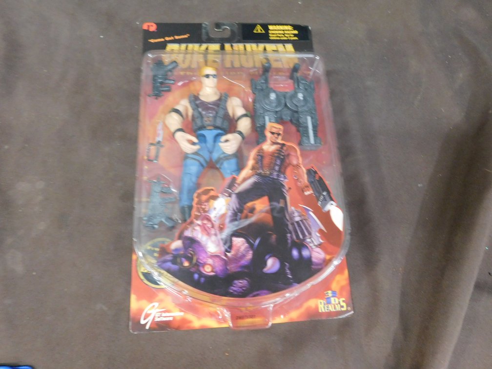 Duke Nukem Action Figure, New in Package