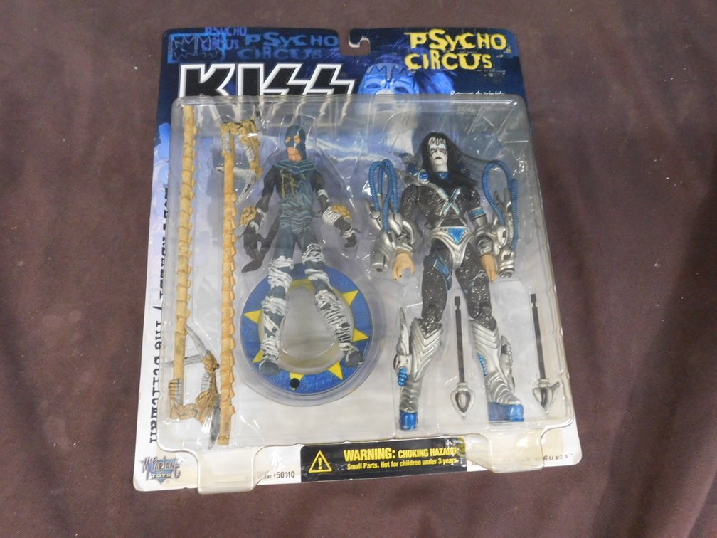 Psycho Circus Kiss Figurines (Ace Frehley/ The Stiltman), New in Package