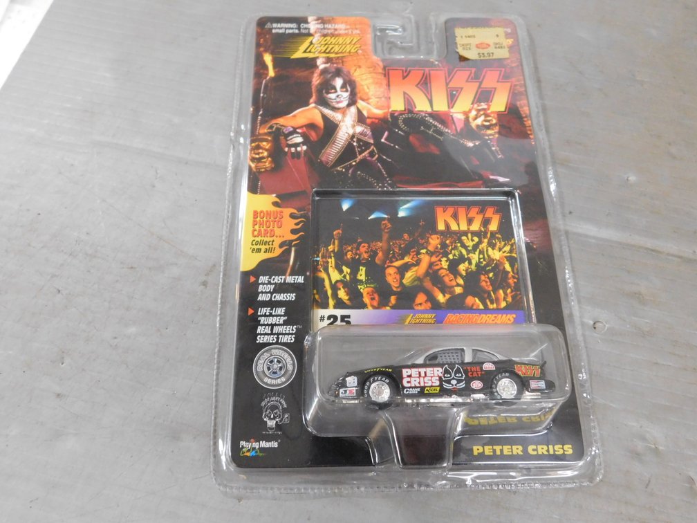 Kiss Johnny Lightning "Peter Criss" Die Cast Car, New in Package