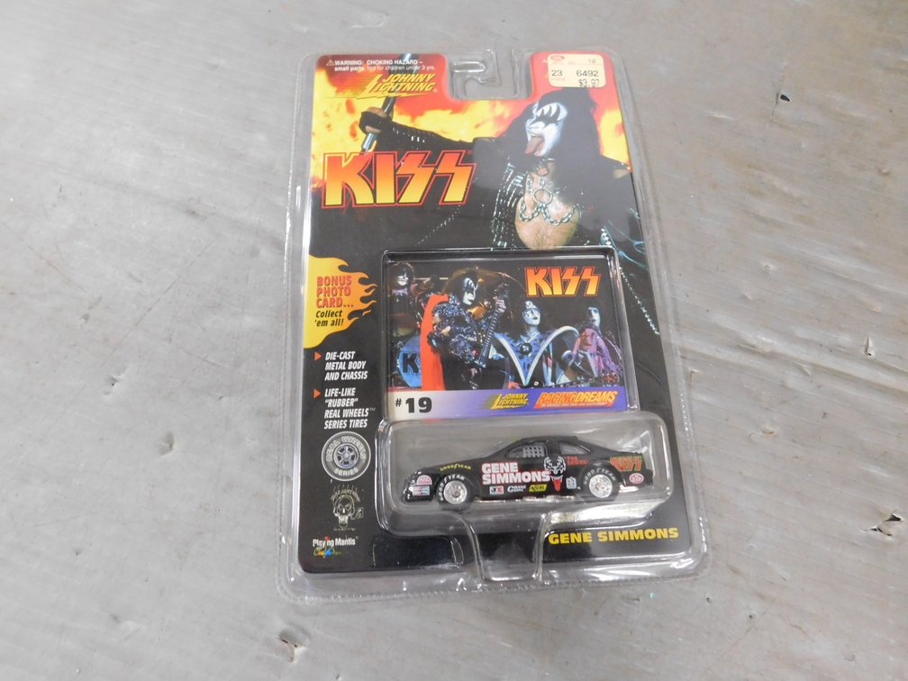 Kiss Johnny Lightning "Gene Simmons" Die Cast Car, New in Package