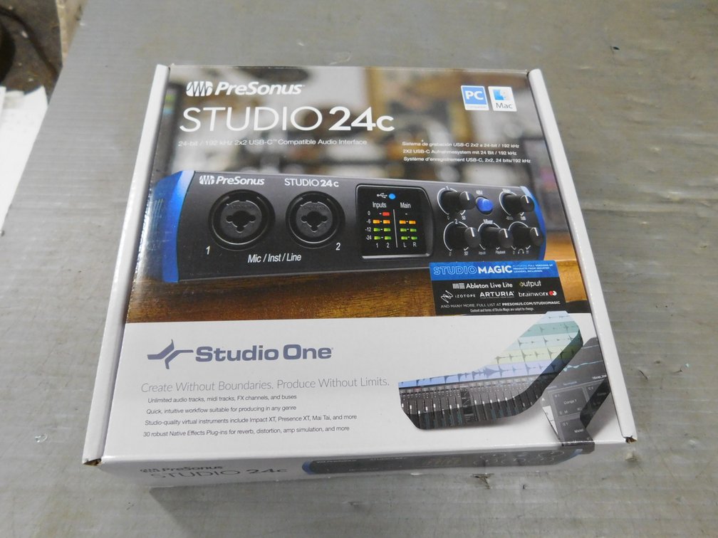 PreSonus Studio 24C Audio Interface