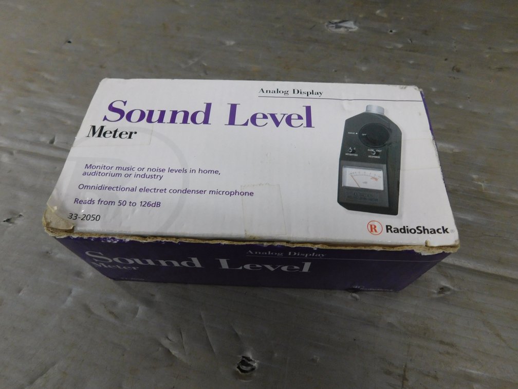 Analog Display Sound Level Meter