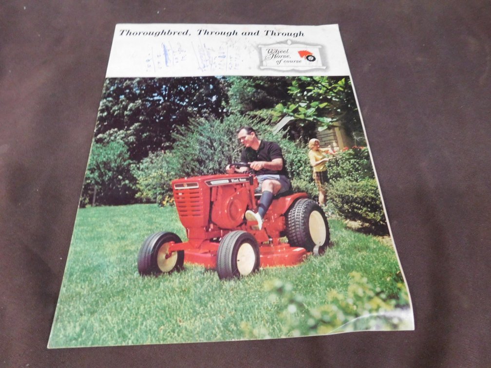 Wheelhorse Salesman Book