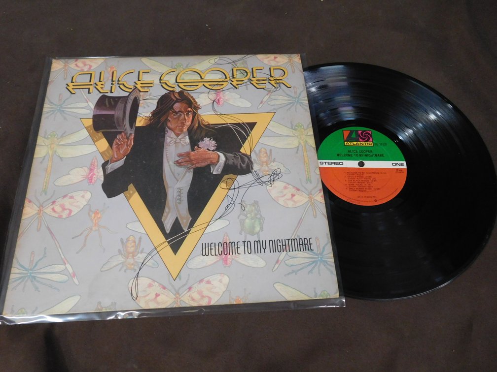 Alice Cooper "Welcome To My Nightmare" 33 LP Album