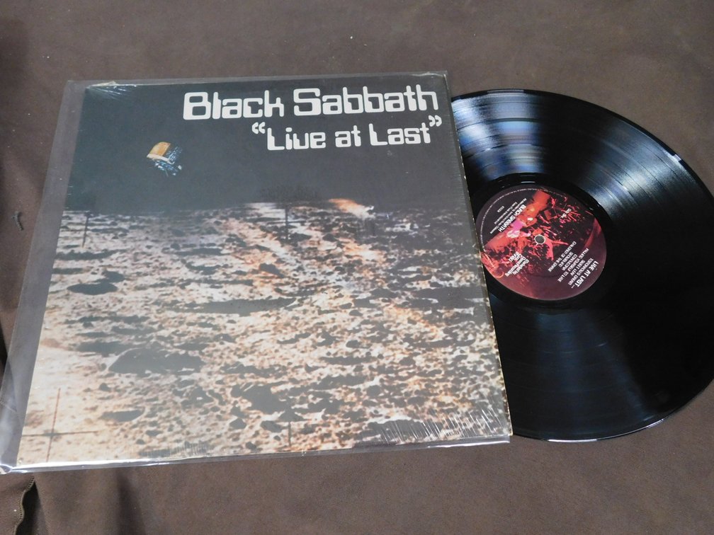 Black Sabbath "Live at Last" 33 LP Album