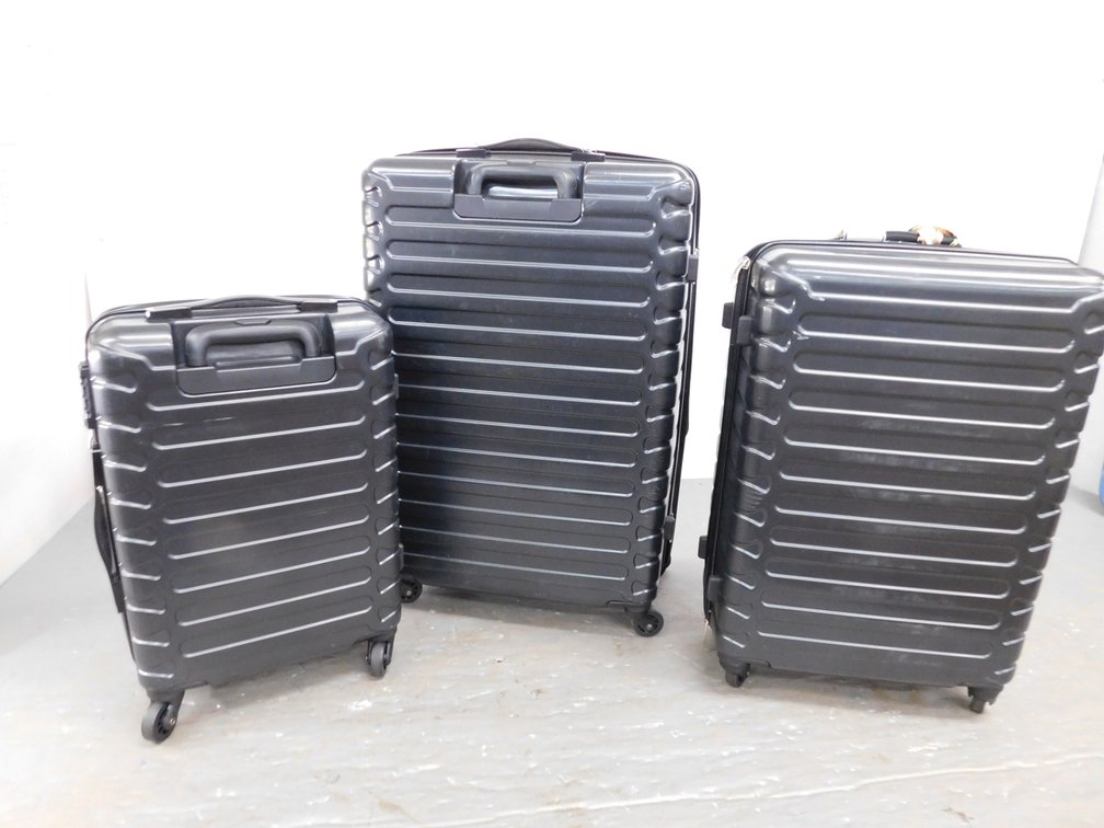 Three Pc Hard Shell Rolling Luggage Set