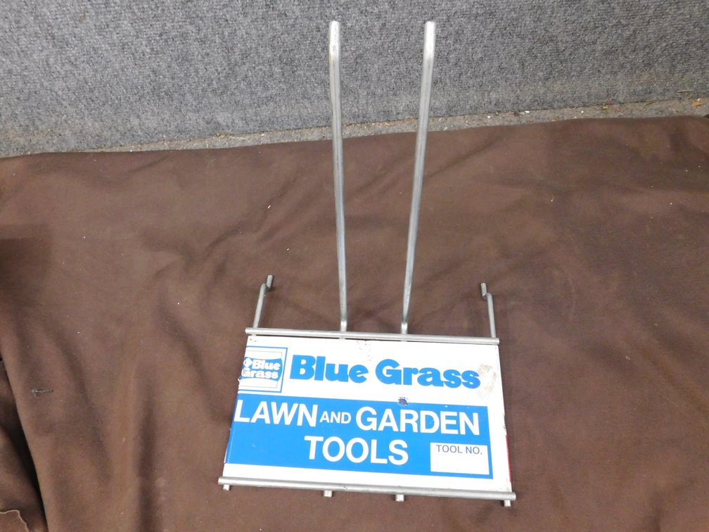 Blue Grass Lawn And Garden Tools Store Display 5 1/2" x 9 1/2"