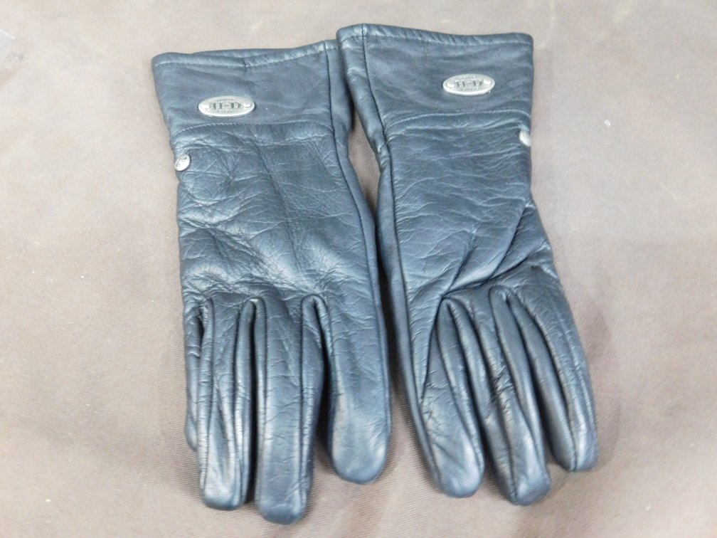 Harley Davidson Motor Cycles Leather Gloves Size Women's XS, New