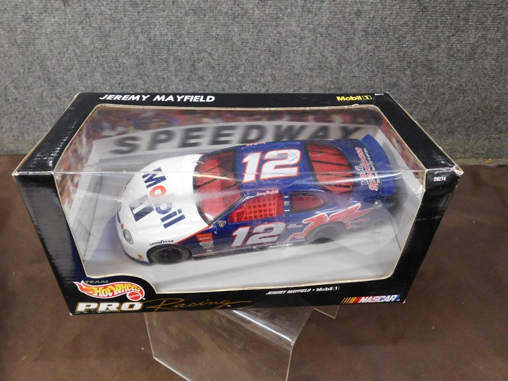 Hot Wheels Pro Racing Jeremy Mayfield 1:24 Scale Stock Car Replica, New in Package