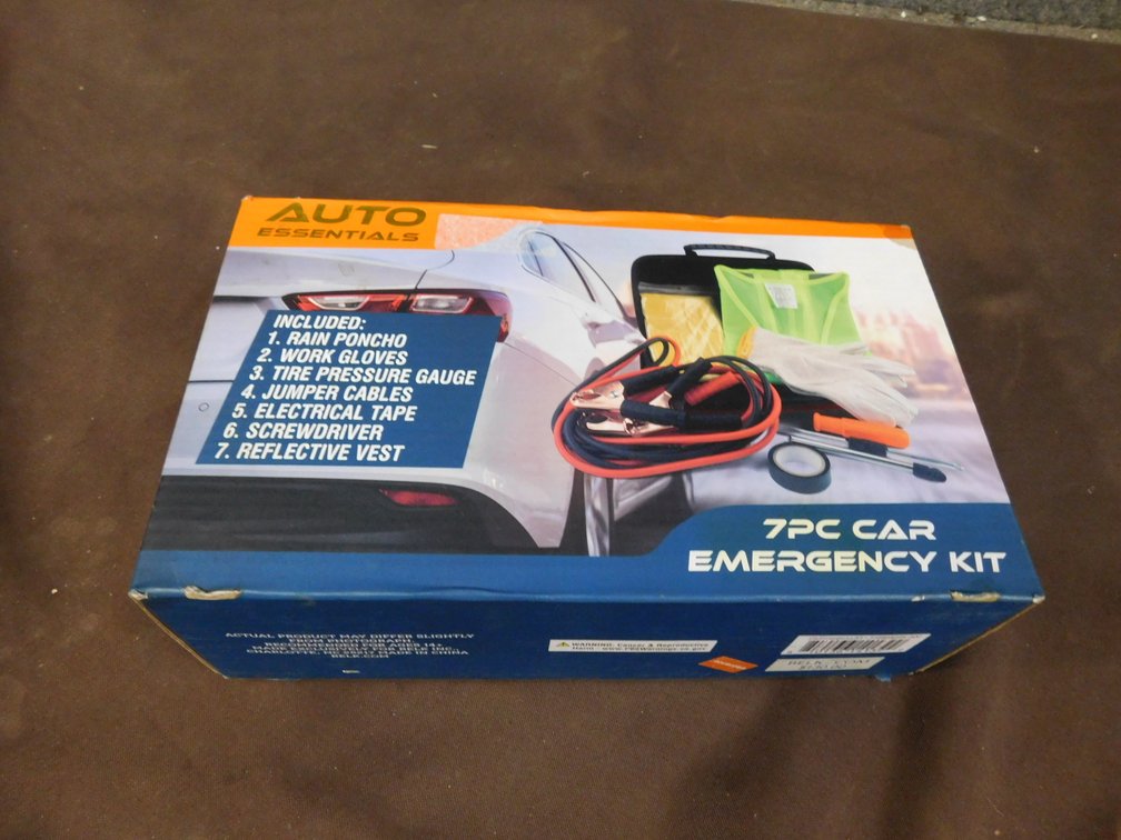 7Pc Car Emergency Kit
