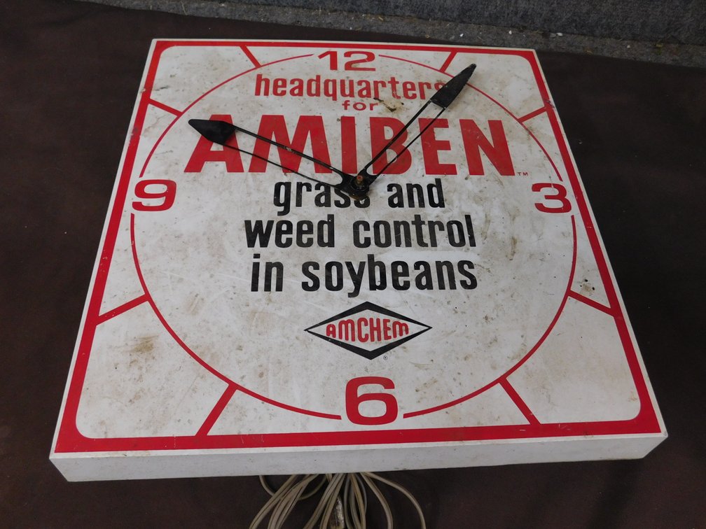Amiben Electric Wall Clock 14" x 14"