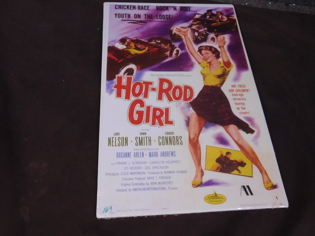 Hot Rod Girl Movie Poster 11" x 17"