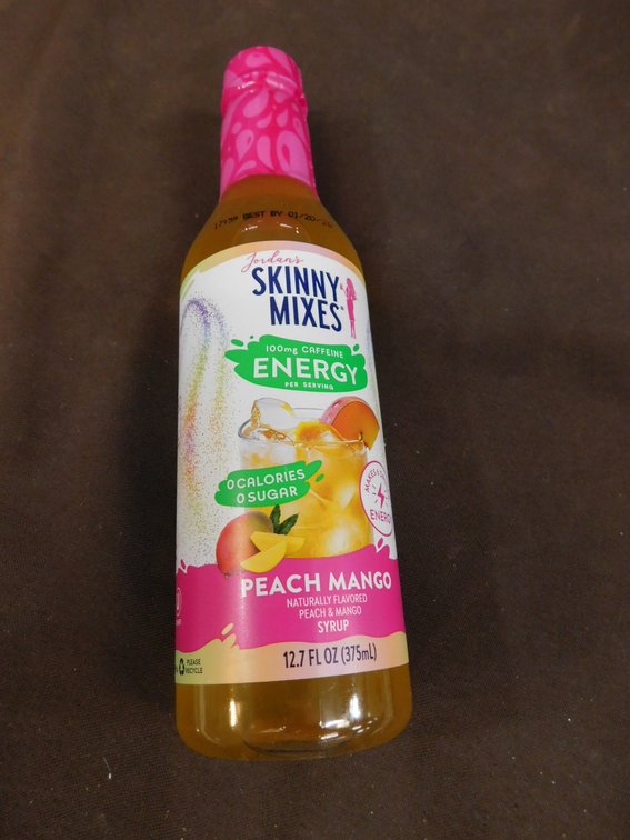 Skinny Mixes Peach Mango 12.7 Fl Oz BBD 1/20/28