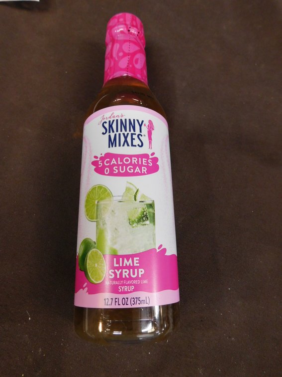 Skinny Mixes Lime Syrup 12.7 Fl Oz BBD 9/4/26