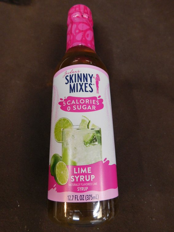 Skinny Mixes Lime Syrup 12.7 Fl Oz BBD 9/4/26