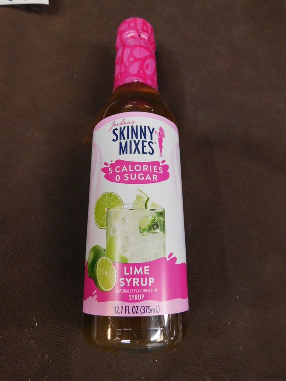 Skinny Mixes Lime Syrup 12.7 Fl Oz BBD 9/4/26