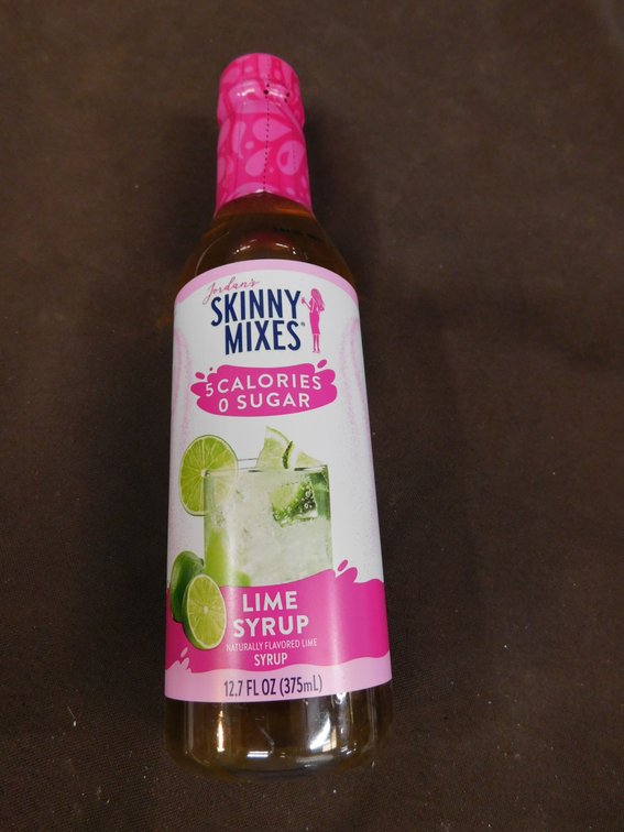 Skinny Mixes Lime Syrup 12.7 Fl Oz BBD 9/4/26