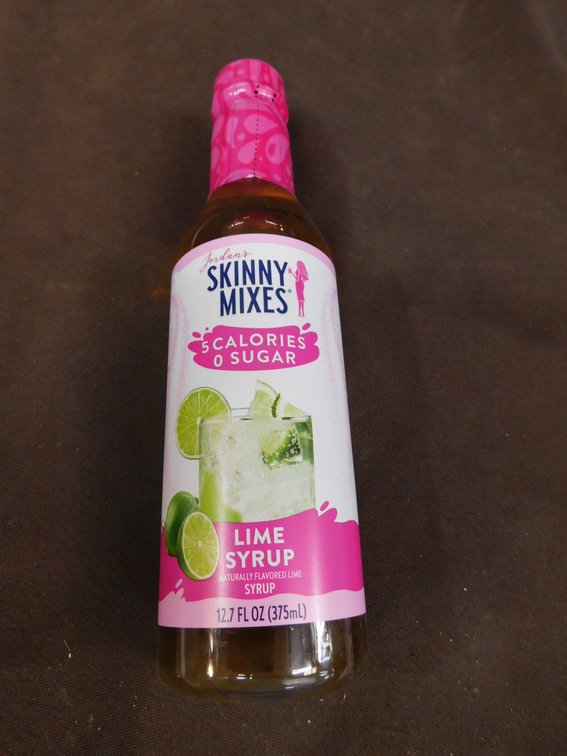 Skinny Mixes Lime Syrup 12.7 Fl Oz BBD 9/4/26