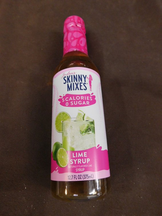 Skinny Mixes Lime Syrup 12.7 Fl Oz BBD 9/4/26