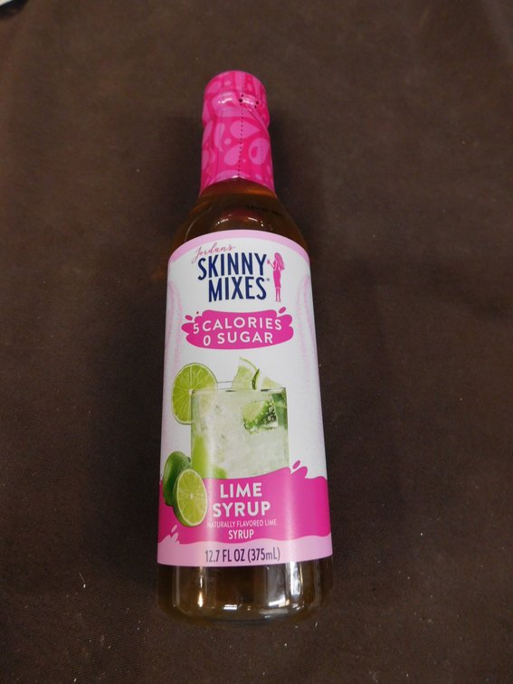 Skinny Mixes Lime Syrup 12.7 Fl Oz BBD 9/4/26